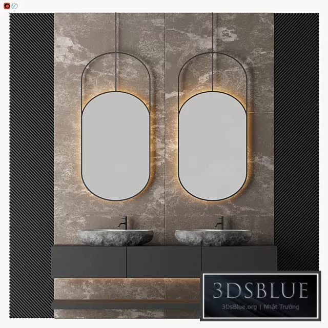 BATHROOM – BATHROOM FURNITURE – 3DSKY Models – 1296 BATHROOM – BATHROOM FURNITURE – 3DSKY Models – 1296