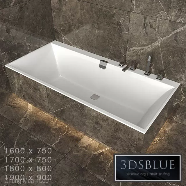 BATHROOM – BATHTUB – 3DSKY Models – 1313