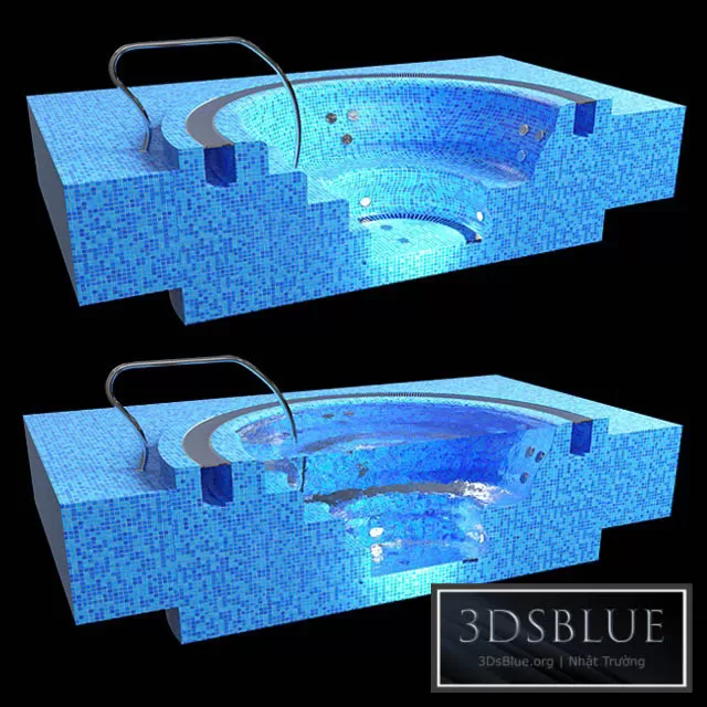 BATHROOM – BATHTUB – 3DSKY Models – 1318