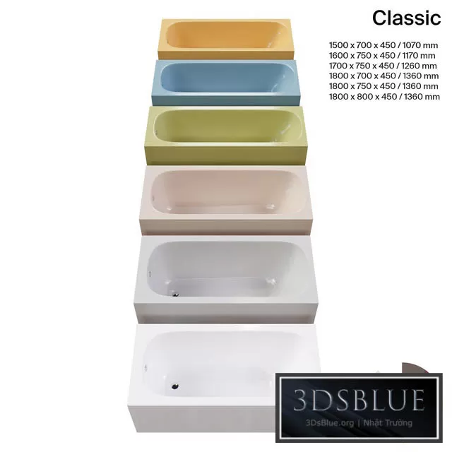 BATHROOM – BATHTUB – 3DSKY Models – 1319