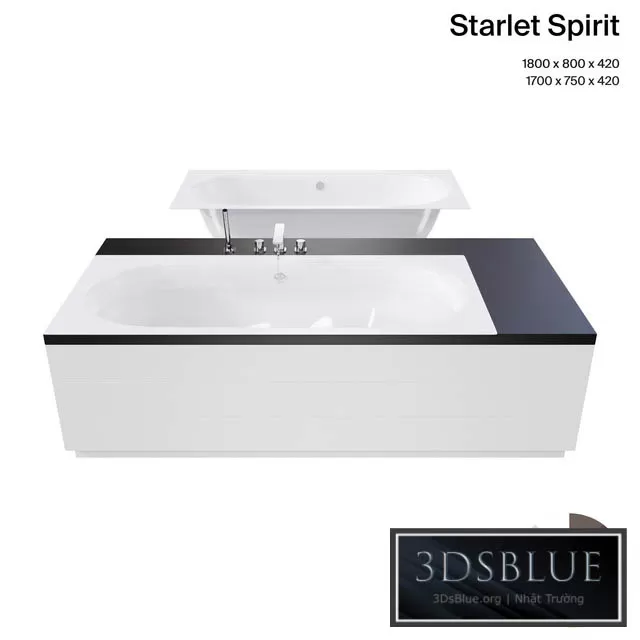 BATHROOM – BATHTUB – 3DSKY Models – 1320