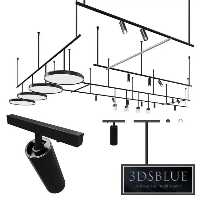 LIGHTING – TECHNICAL LIGHTING – 3DSKY Models – 13346