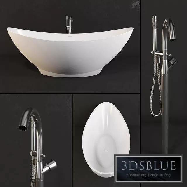 BATHROOM – BATHTUB – 3DSKY Models – 1338