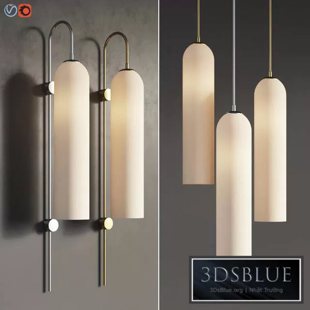 LIGHTING – WALL LIGHT – 3DSKY Models – 13447