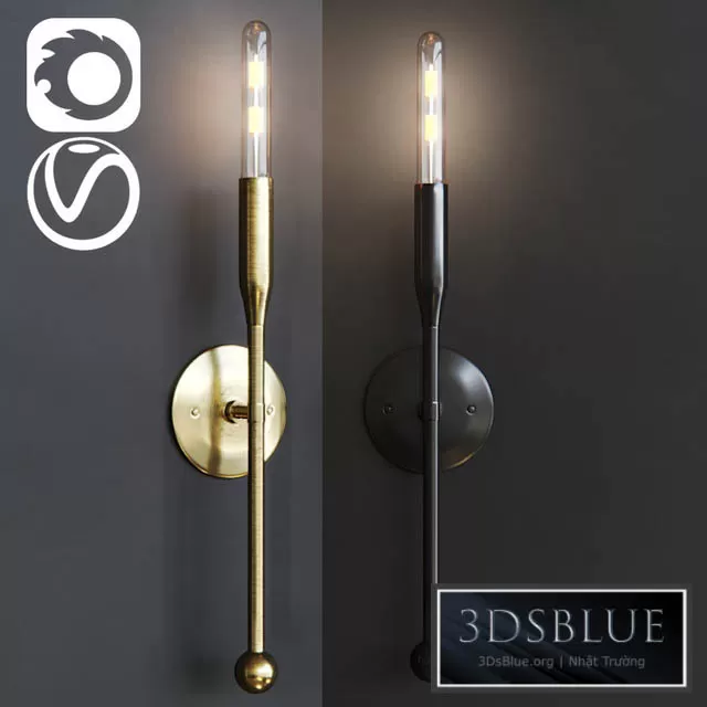 LIGHTING – WALL LIGHT – 3DSKY Models – 13450