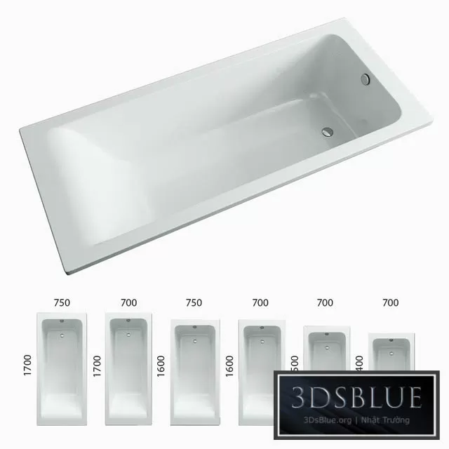 BATHROOM – BATHTUB – 3DSKY Models – 1347