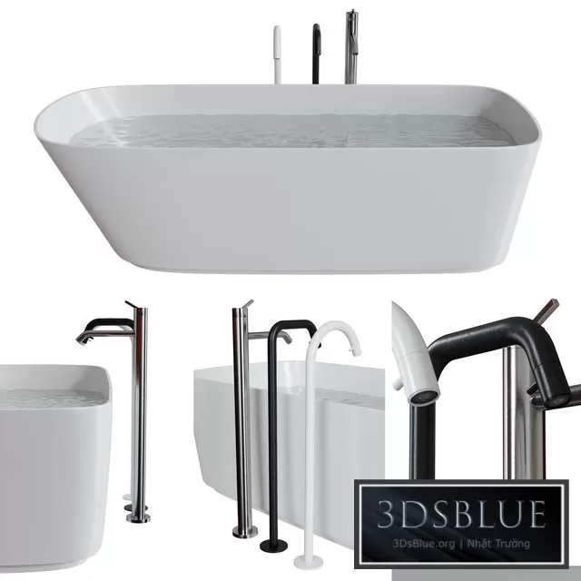 BATHROOM – BATHTUB – 3DSKY Models – 1352