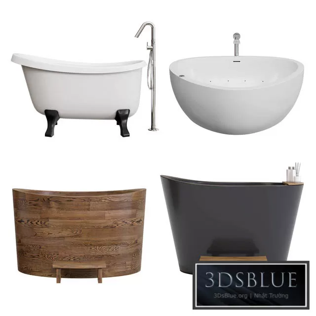 BATHROOM – BATHTUB – 3DSKY Models – 1354