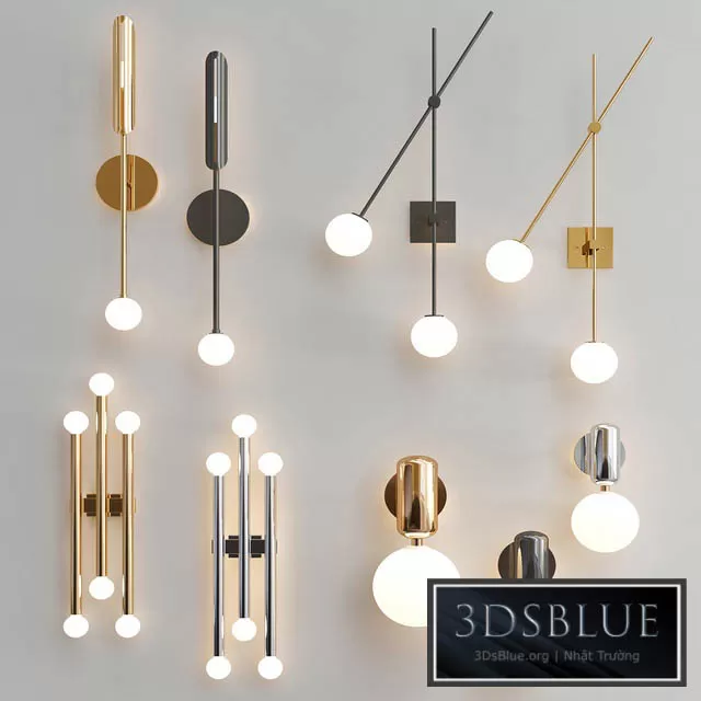 LIGHTING – WALL LIGHT – 3DSKY Models – 13535