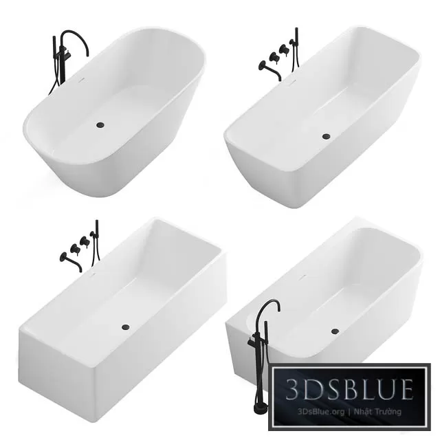 BATHROOM – BATHTUB – 3DSKY Models – 1355