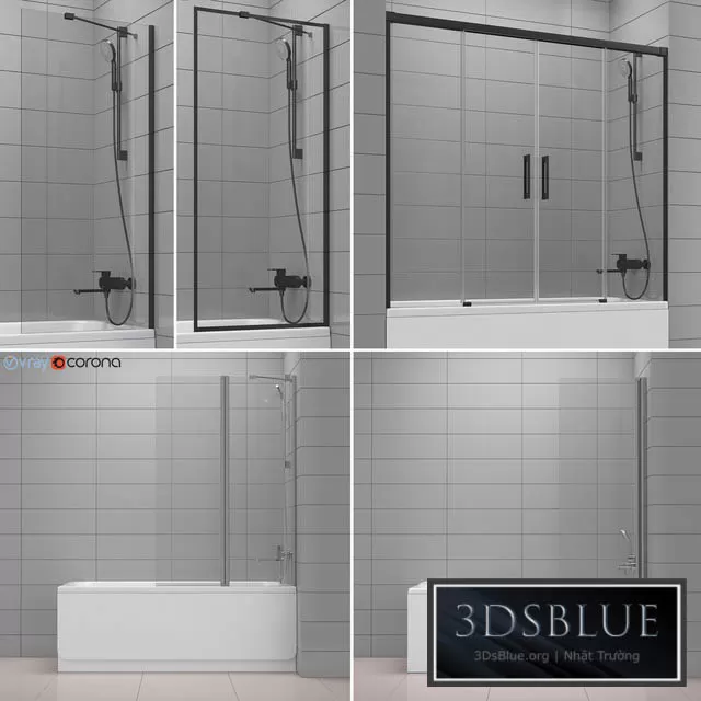 BATHROOM – BATHTUB – 3DSKY Models – 1356