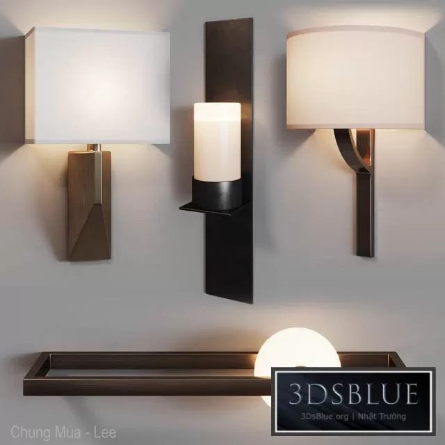 LIGHTING – WALL LIGHT – 3DSKY Models – 13596