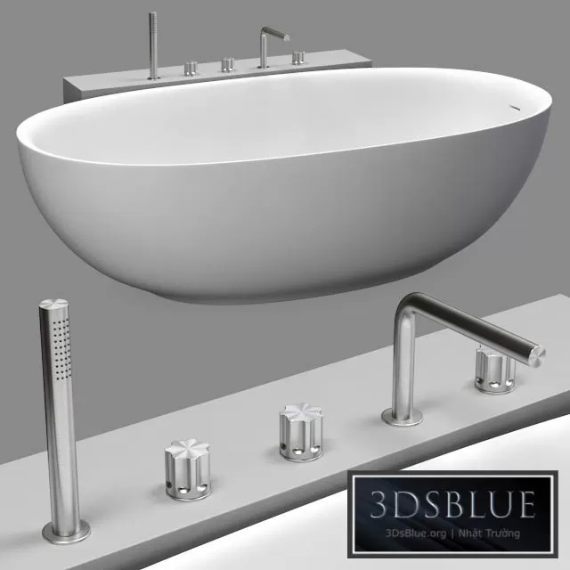 BATHROOM – BATHTUB – 3DSKY Models – 1365