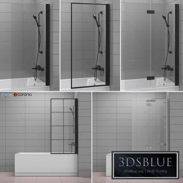BATHROOM – BATHTUB – 3DSKY Models – 1366