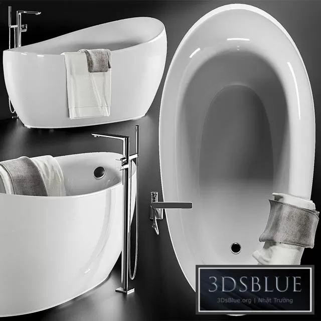 BATHROOM – BATHTUB – 3DSKY Models – 1368