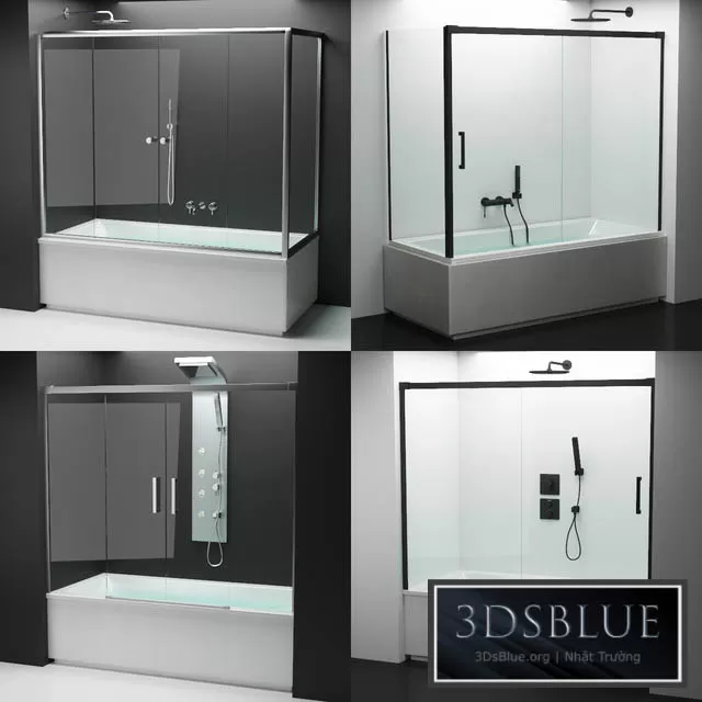 BATHROOM – BATHTUB – 3DSKY Models – 1371