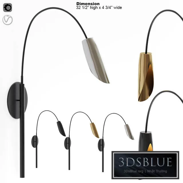 LIGHTING – WALL LIGHT – 3DSKY Models – 13770 LIGHTING – WALL LIGHT – 3DSKY Models – 13770