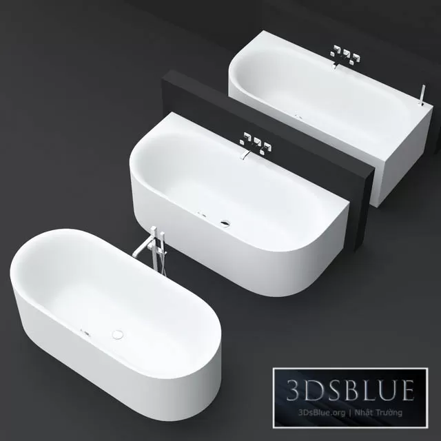 BATHROOM – BATHTUB – 3DSKY Models – 1378