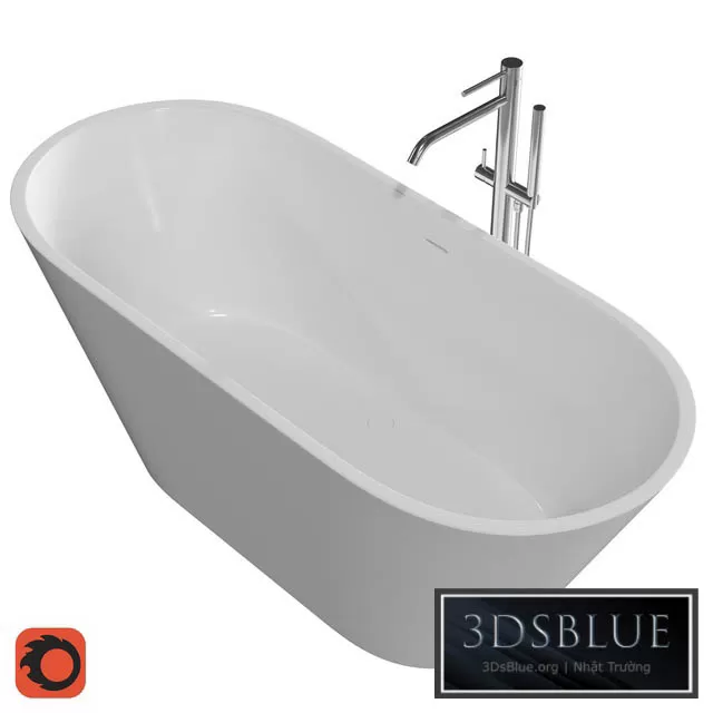BATHROOM – BATHTUB – 3DSKY Models – 1386