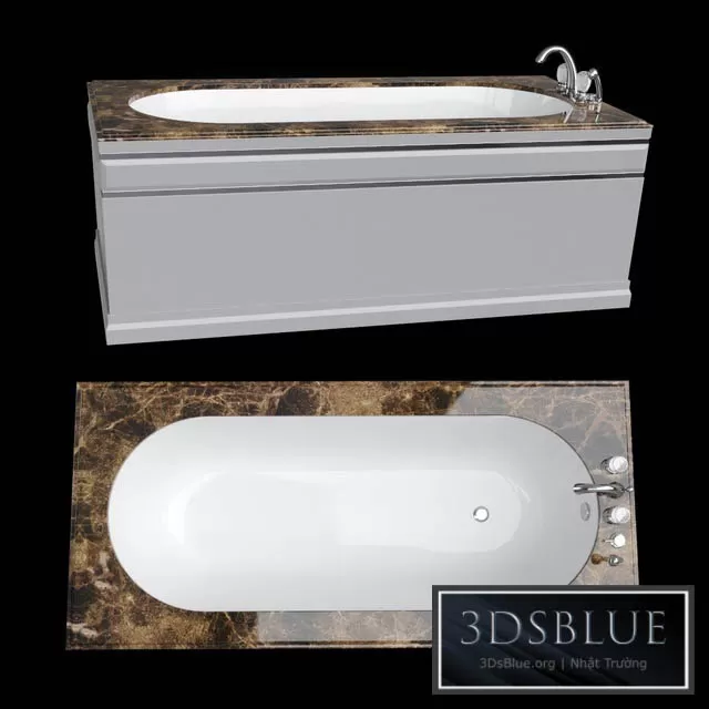 BATHROOM – BATHTUB – 3DSKY Models – 1388