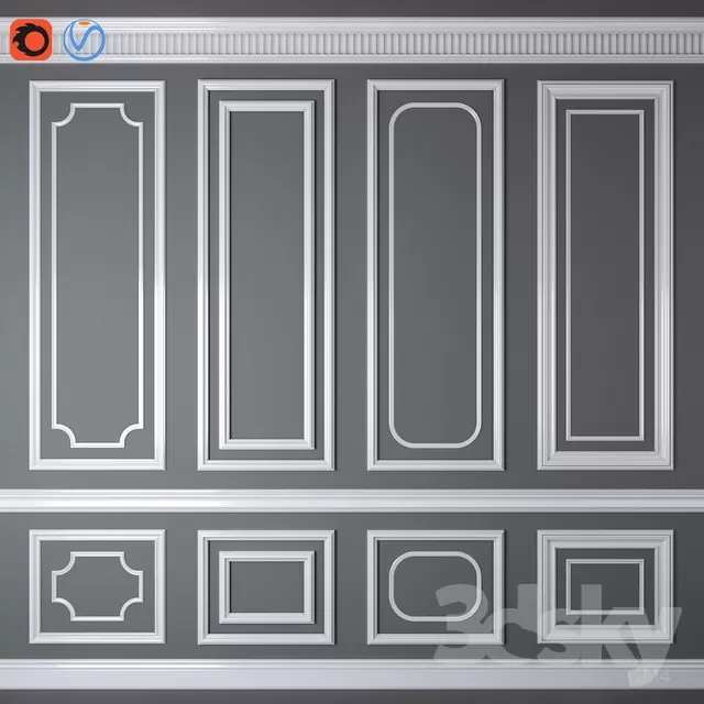 3D PANEL MODELS – 3DS SKY – 032