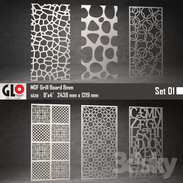 3D PANEL MODELS – 3DS SKY – 135 3D PANEL MODELS – 3DS SKY – 135