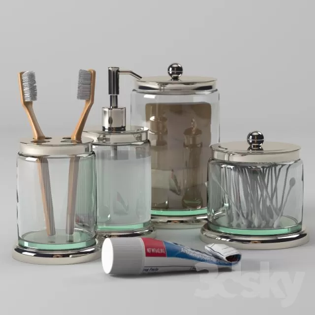 BATHROOM – ACCESSORIES – 3DSKY FREE – 015 BATHROOM – ACCESSORIES – 3DSKY FREE – 015