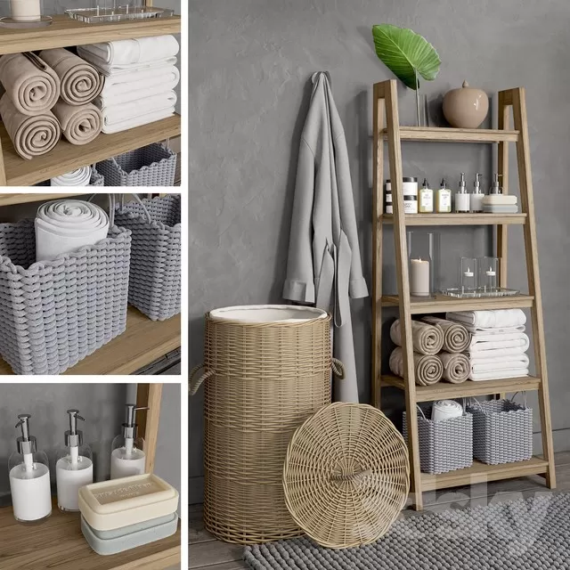 BATHROOM – ACCESSORIES – 3DSKY FREE – 025 BATHROOM – ACCESSORIES – 3DSKY FREE – 025