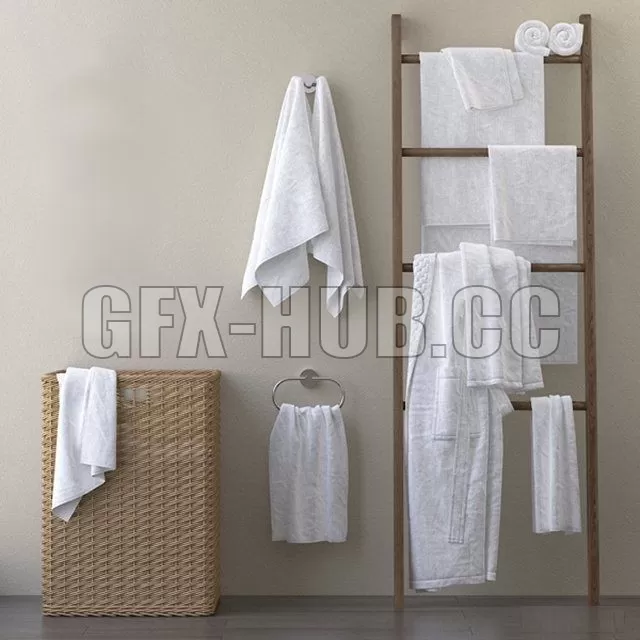 BATHROOM DECOR – Set of towels for the bathroom 30