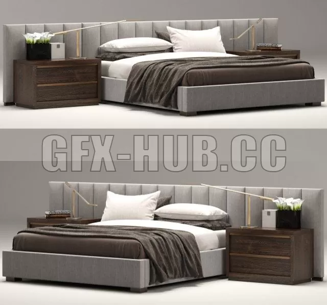 BED – Gray bed