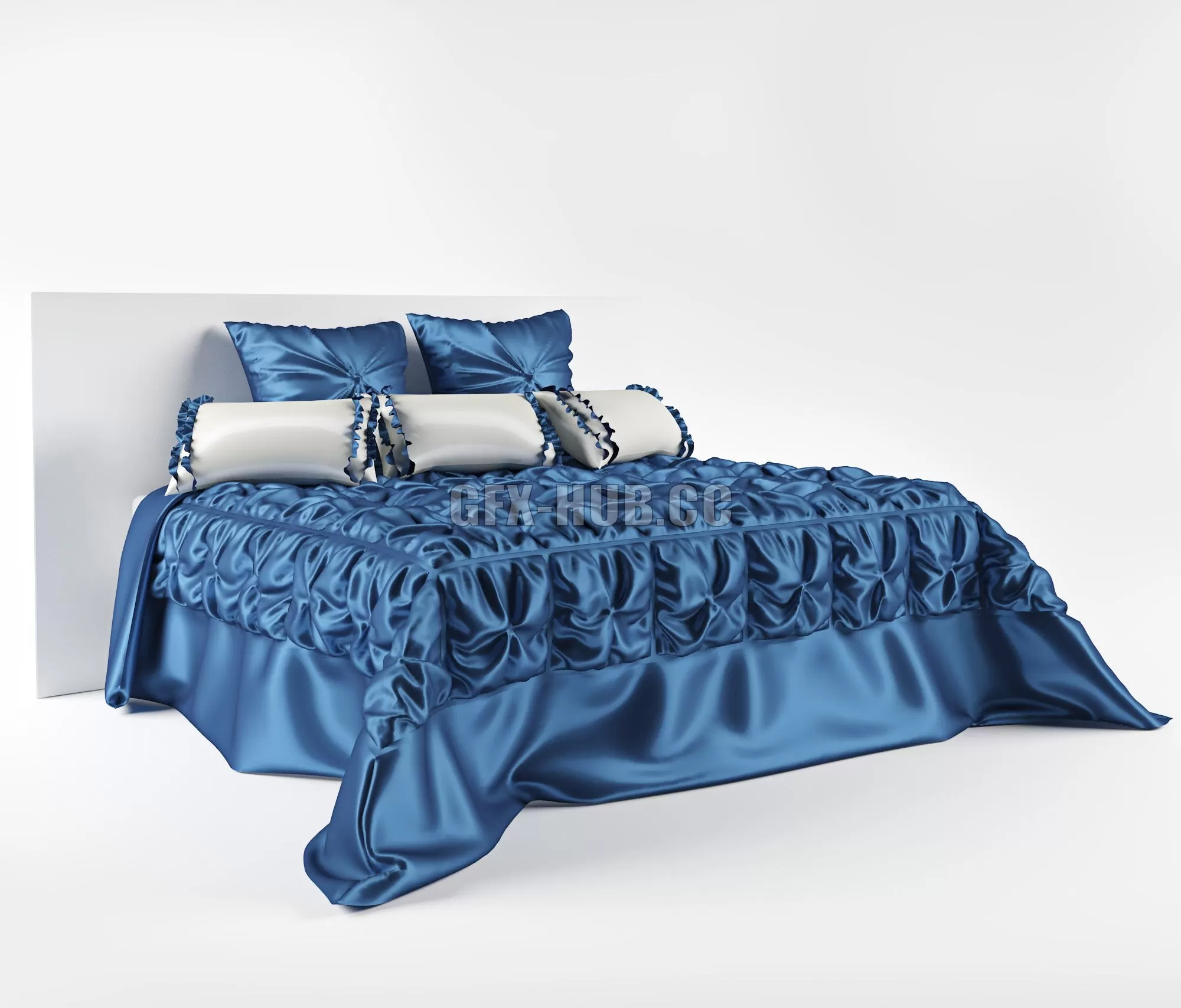 BED – Silk bedspread for double bed