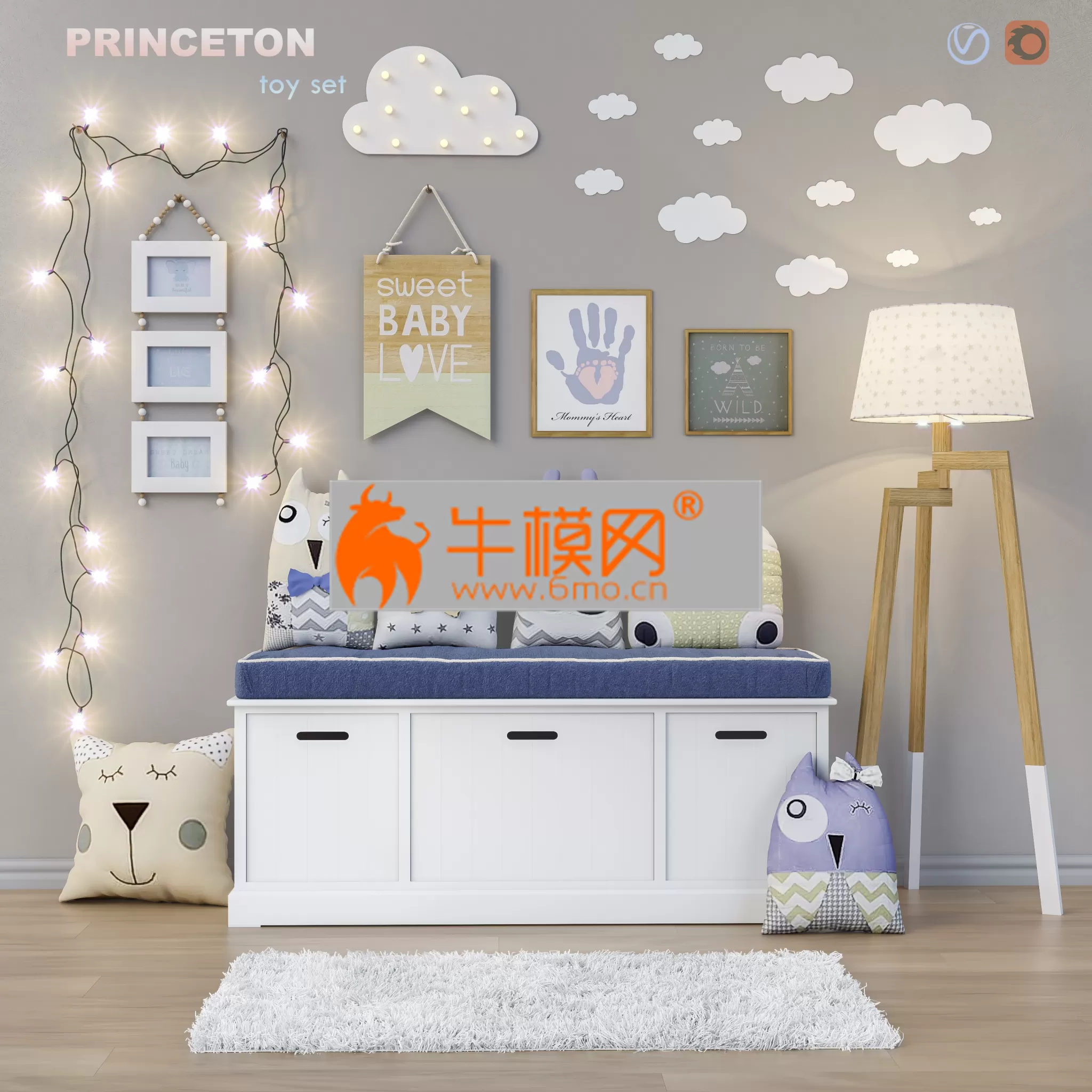 BED – Toys and daybed PRINCETON
