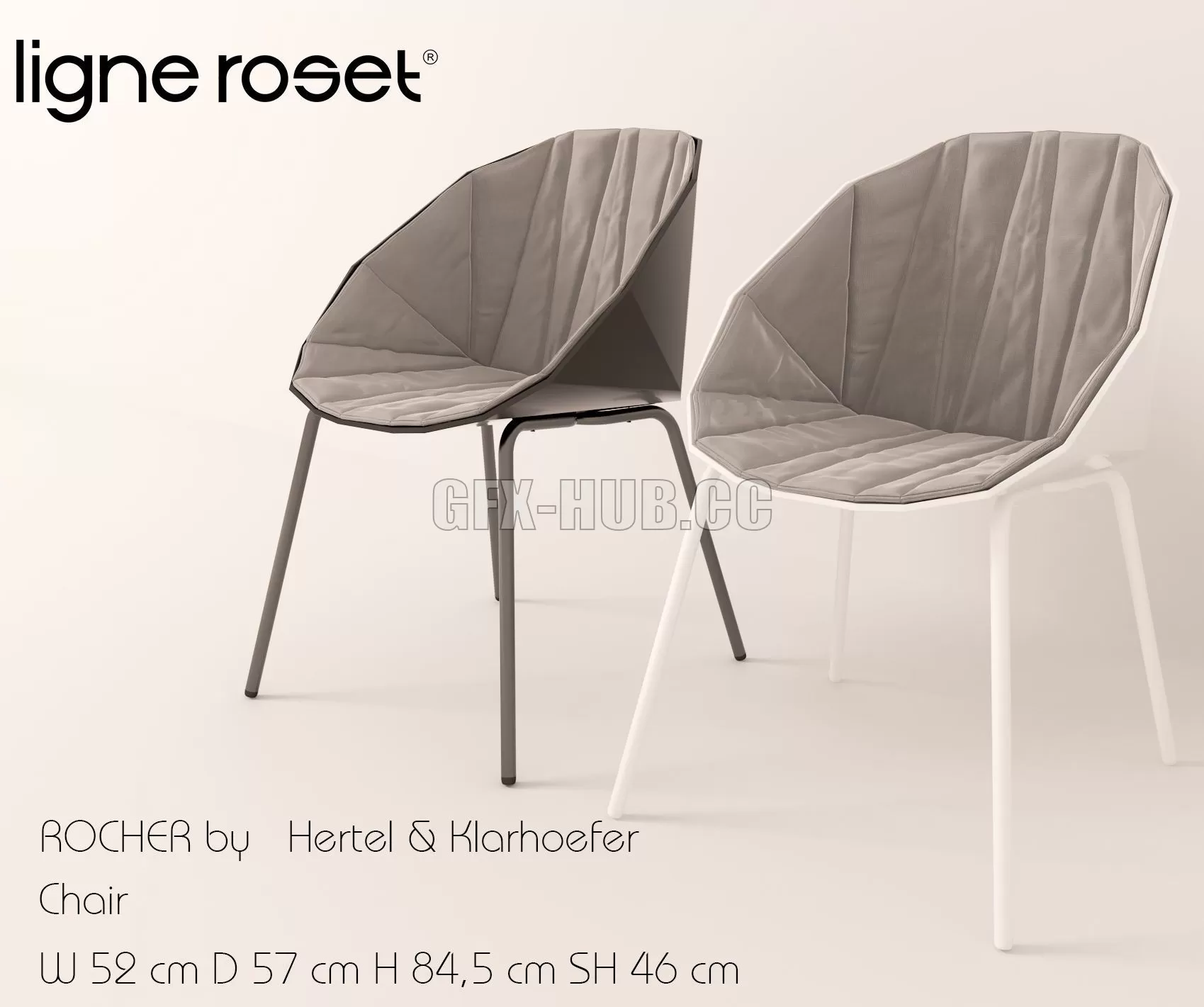 CHAIR – Rocher chair by Ligne Roset