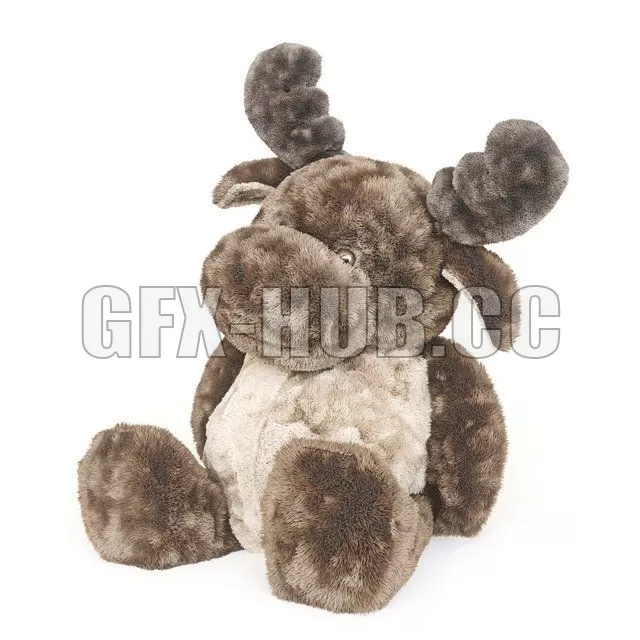 CHILDREN – Childrens toy plush elk