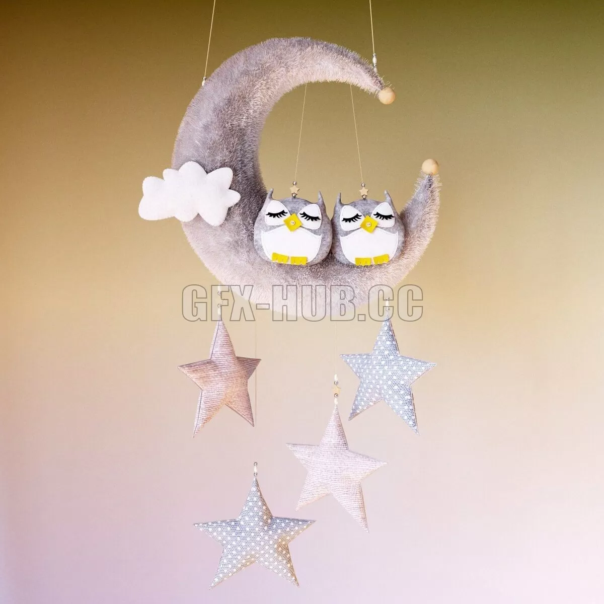 CHILDREN – Decor for children room, Mobil sova