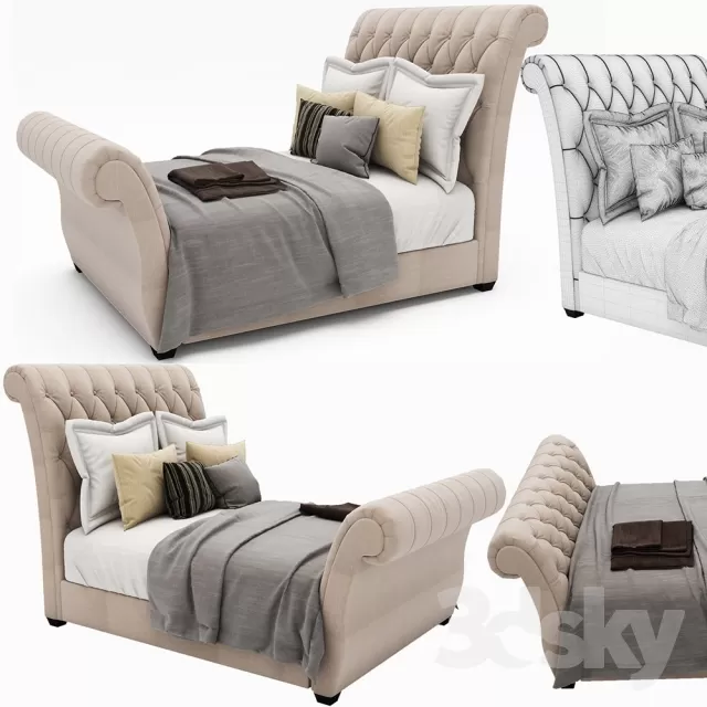 CHILDROOM – BED 3DSKYMODELS – 017