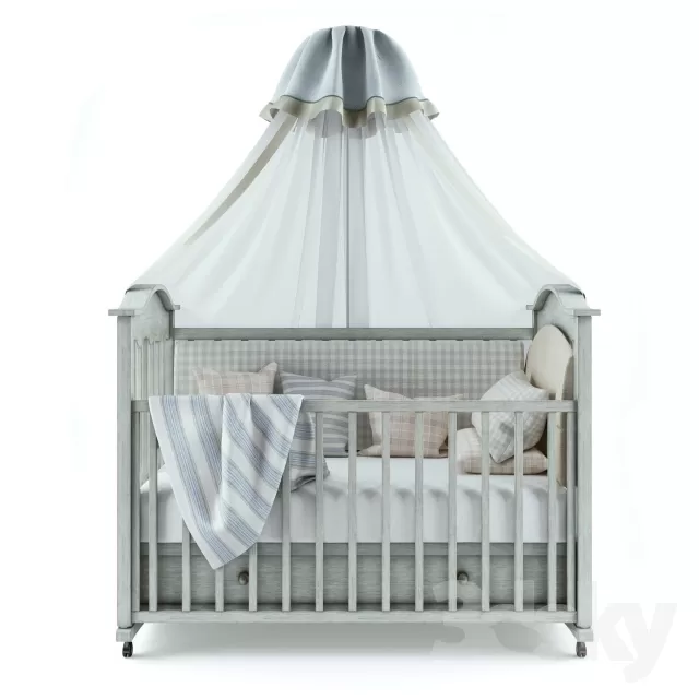 CHILDROOM – BED 3DSKYMODELS – 023