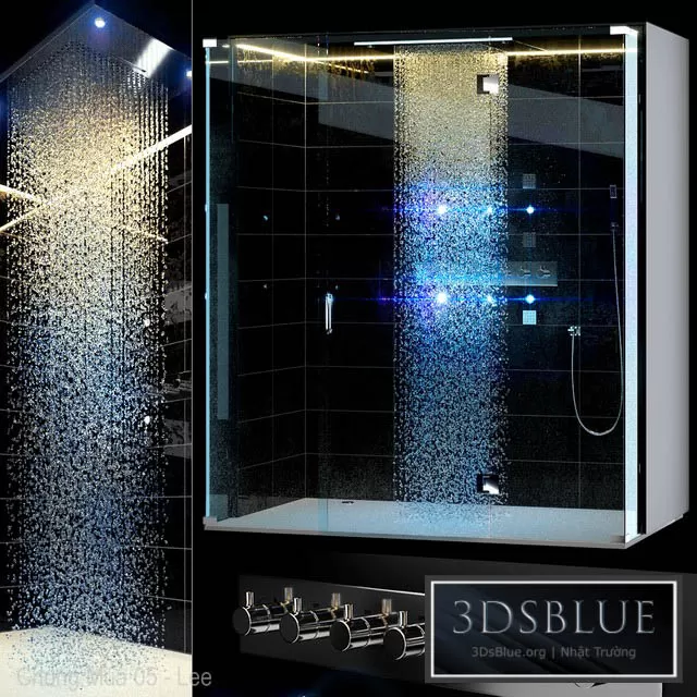 BATHROOM – SHOWER – 3DSKY Models – 1612