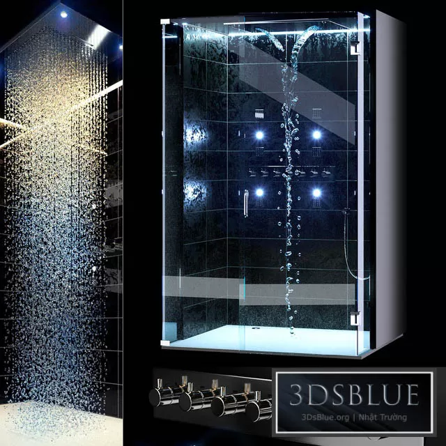 BATHROOM – SHOWER – 3DSKY Models – 1614