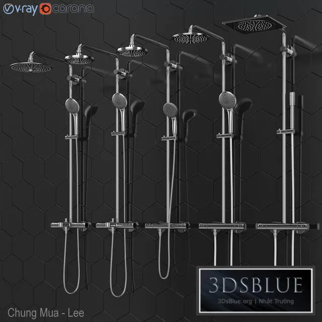 BATHROOM – SHOWER – 3DSKY Models – 1618