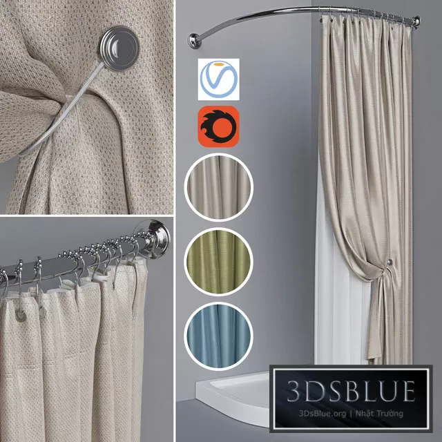 BATHROOM – SHOWER – 3DSKY Models – 1626