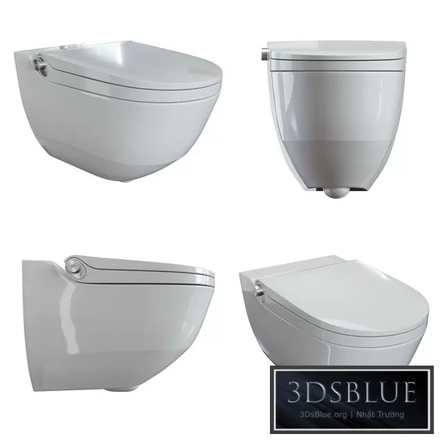 BATHROOM – TOILET & BIDET – 3DSKY Models – 1641