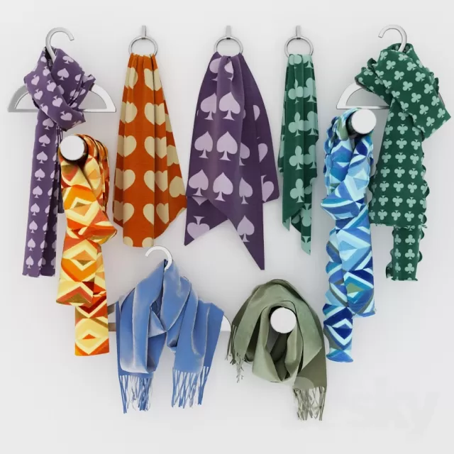 DECORATION – CLOTHES AND SHOES – 3DSKY MODELS – 048