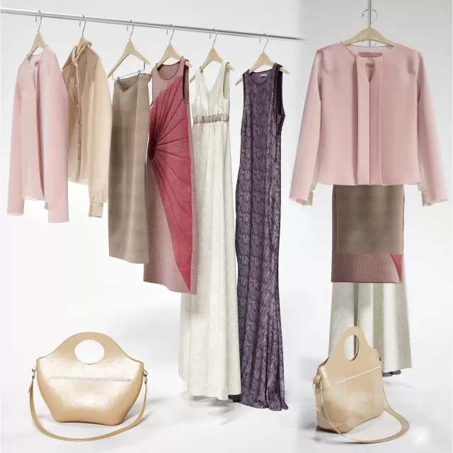 DECORATION – CLOTHES AND SHOES – 3DSKY MODELS – 054