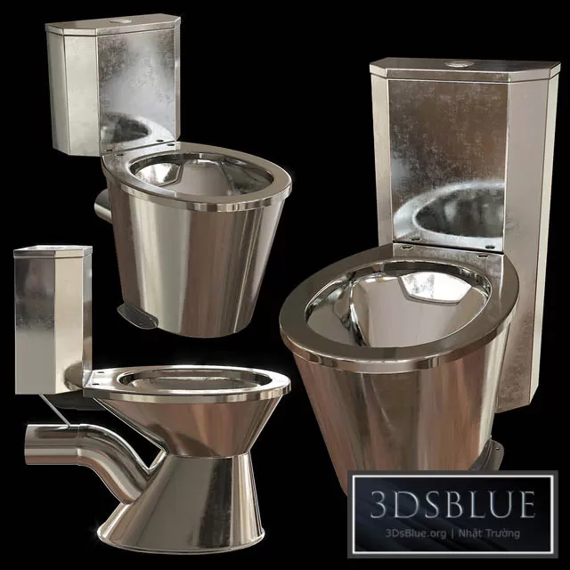 BATHROOM – TOILET & BIDET – 3DSKY Models – 1649