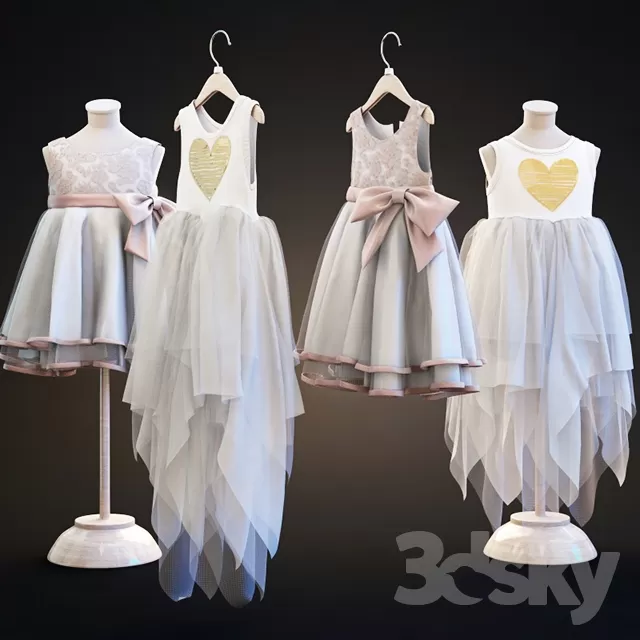 DECORATION – CLOTHES AND SHOES – 3DSKY MODELS – 094