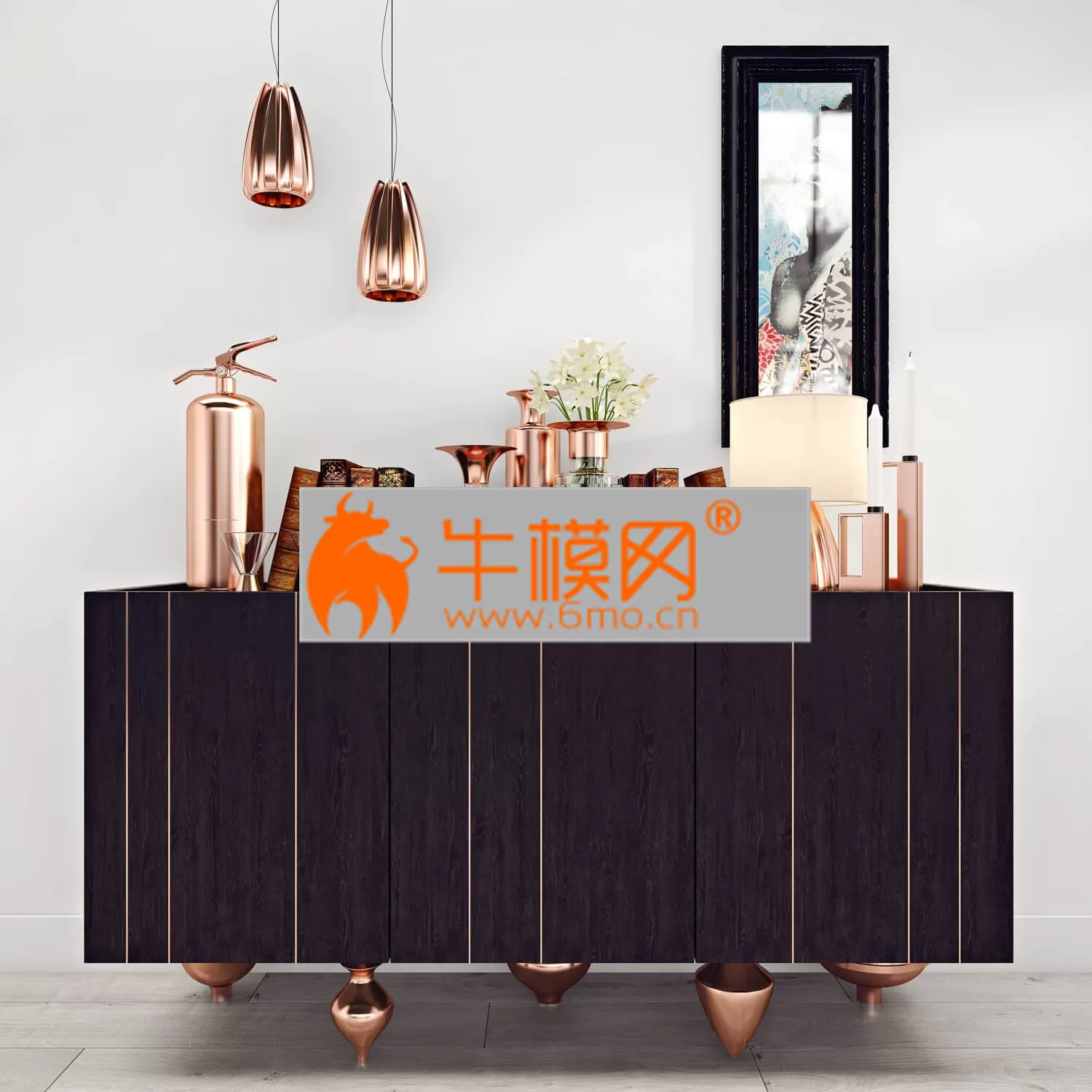 DECORATION – Credenza Decor set