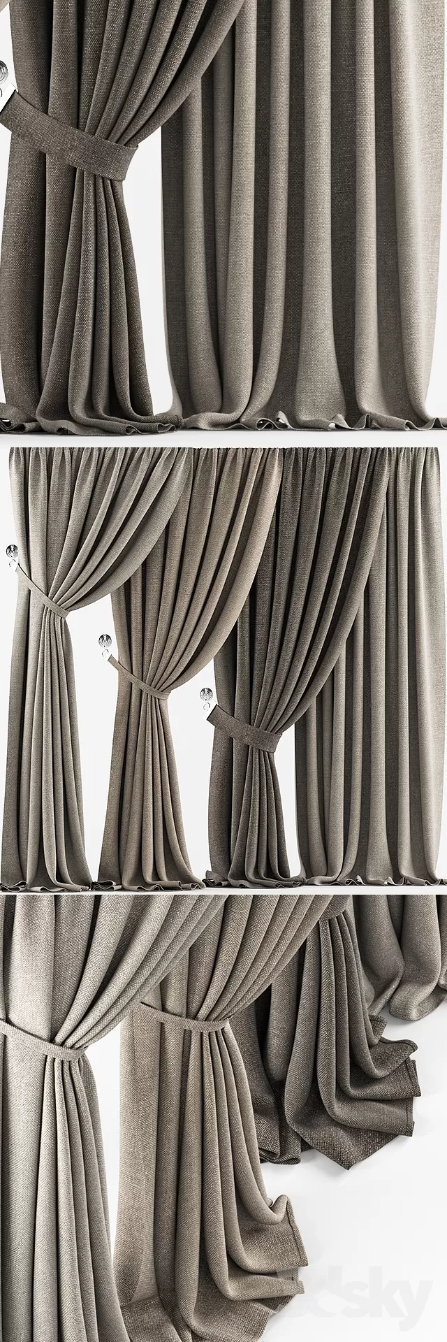 DECORATION – CURTAIN – 3DSKY MODELS – 001