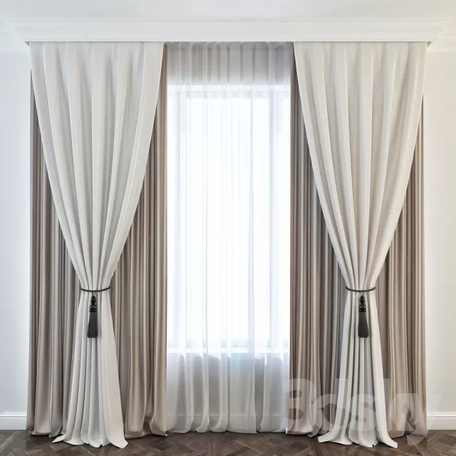 DECORATION – CURTAIN – 3DSKY MODELS – 008
