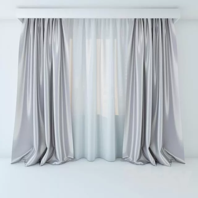 DECORATION – CURTAIN – 3DSKY MODELS – 034